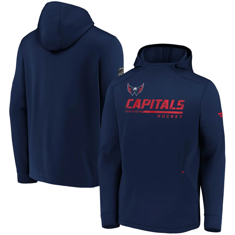 47 Red Washington Capitals Superior Lacer Team Pullover Hoodie