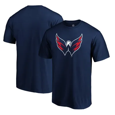 Washington Capitals Fanatics Branded Primary Logo Team T-Shirt - Navy