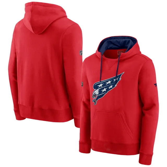 47 Brand / Men's New England Patriots Logo Red Headline Hoodie