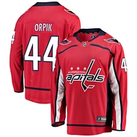 Men's Fanatics Brooks Orpik Red Washington Capitals Breakaway Home Player Jersey