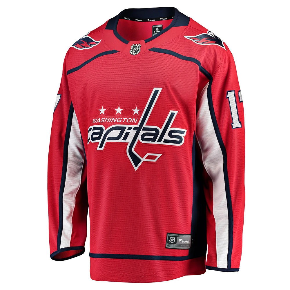 Men's Fanatics Dylan Strome Red Washington Capitals Home Breakaway Player Jersey