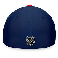 Casquette flexible de repêchage la LNH 2024 Washington Capitals Fanatics pour hommes, bleu marine