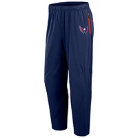 Pantalon de patinoire authentique Fanatics Navy Washington Capitals pour homme