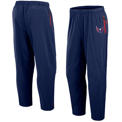 Pantalon de patinoire authentique Fanatics Navy Washington Capitals pour homme