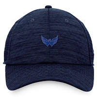 Casquette Snapback authentique Pro Road des Washington Capitals de marque Fanatics pour hommes