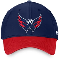 Men's Fanatics Navy Washington Capitals Core Primary Logo Flex Hat