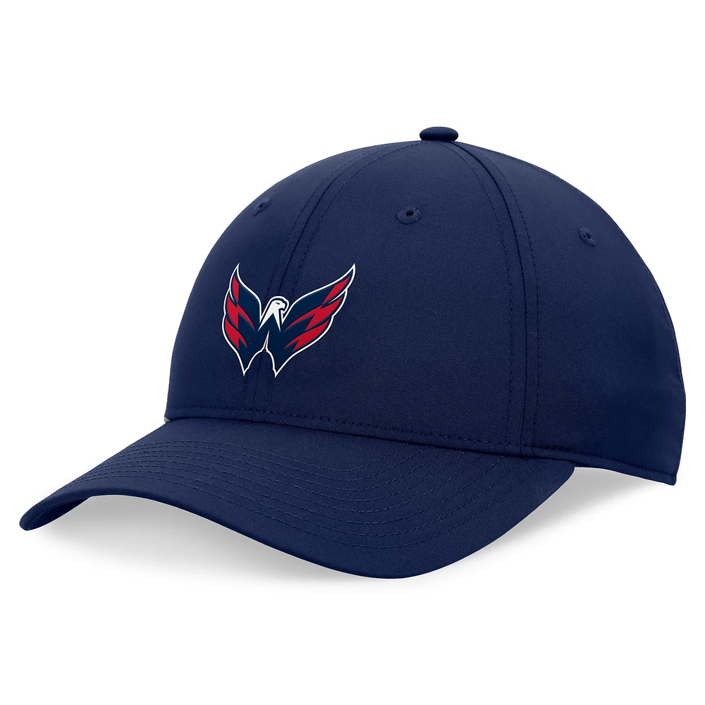 Casquette réglable Ripstop Fanatics pour hommes, bleu marine, Washington Capitals Front Office