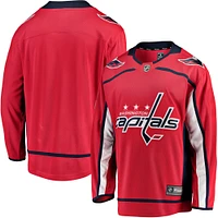 Maillot Fanatics rouge Washington Capitals Breakaway Domicile pour hommes