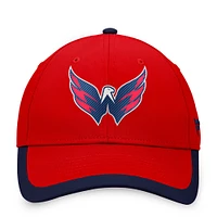 Casquette ajustable pour homme Fanatics Red Washington Capitals Defender