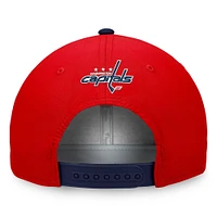 Casquette ajustable pour homme Fanatics Red Washington Capitals Defender