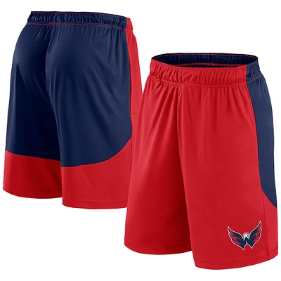 Men's Fanatics Red Washington Capitals Go Hard Shorts