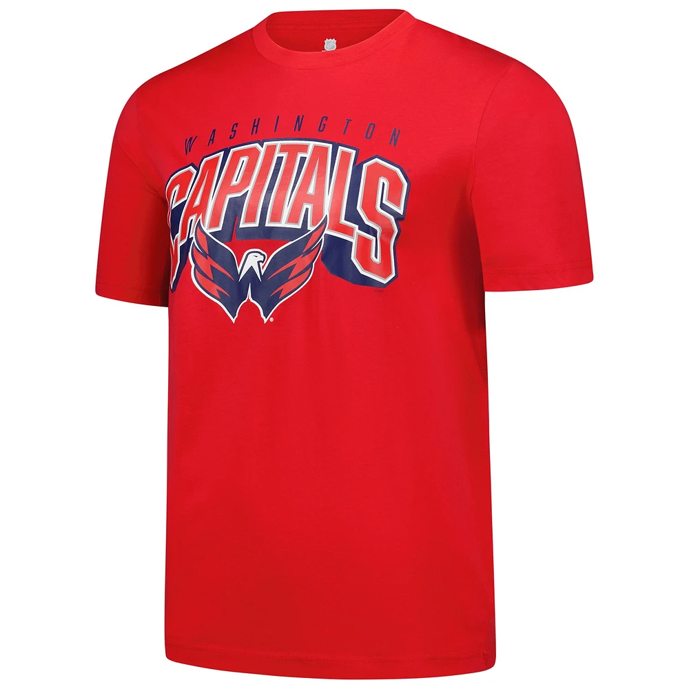Men's Fanatics  Red Washington Capitals T-Shirt