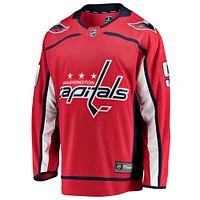 Men's Fanatics Ryan Leonard Red Washington Capitals Home Breakaway Jersey