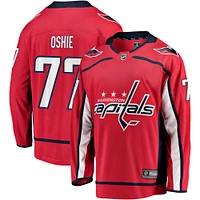 Fanatics Branded TJ Oshie Red Washington Capitals Home Breakaway Player - Maillot