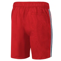 Short de bain G-III Sports by Carl Banks pour hommes, rouge/bleu marine, Washington Capitals Sand Beach