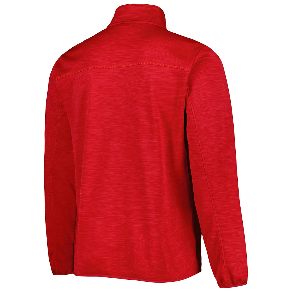 Veste pour homme G-III Sports by Carl Banks Rouge Washington Capitals Closer Transitional Full-Zip