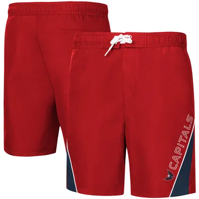 Washington Capitals G-III Sports by Carl Banks Sunrise Volley Swim Shorts - Red