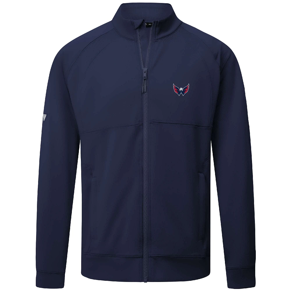Men's Levelwear  Navy Washington Capitals Insignia Core Full-Zip Jacket