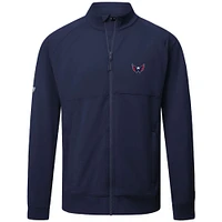 Men's Levelwear  Navy Washington Capitals Insignia Core Full-Zip Jacket