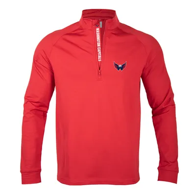 Lids Washington Capitals Starter Game Time Raglan Pullover Sweatshirt -  Red/Navy