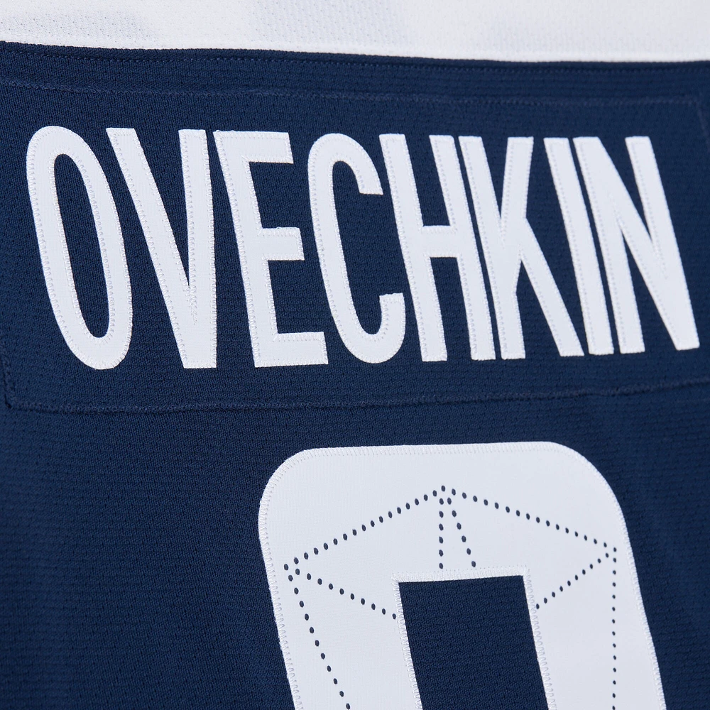 Men's Mitchell & Ness Alexander Ovechkin Navy Washington Capitals Power Play Jersey