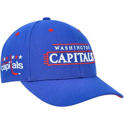 Casquette snapback LOFI Pro Mitchell & Ness des Washington Capitals pour homme, bleu