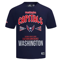 T-shirt Pro Standard pour hommes, bleu marine, Washington Capitals City Tour