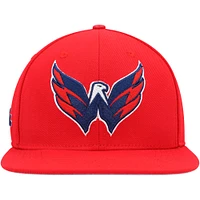 Men's Pro Standard  Red Washington Capitals Core Classic Logo Snapback Hat