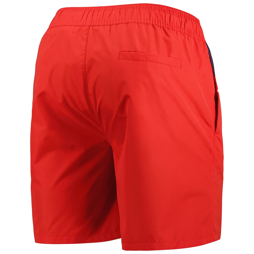 Short de bain Starter Red Washington Capitals Freestyle Volley pour homme