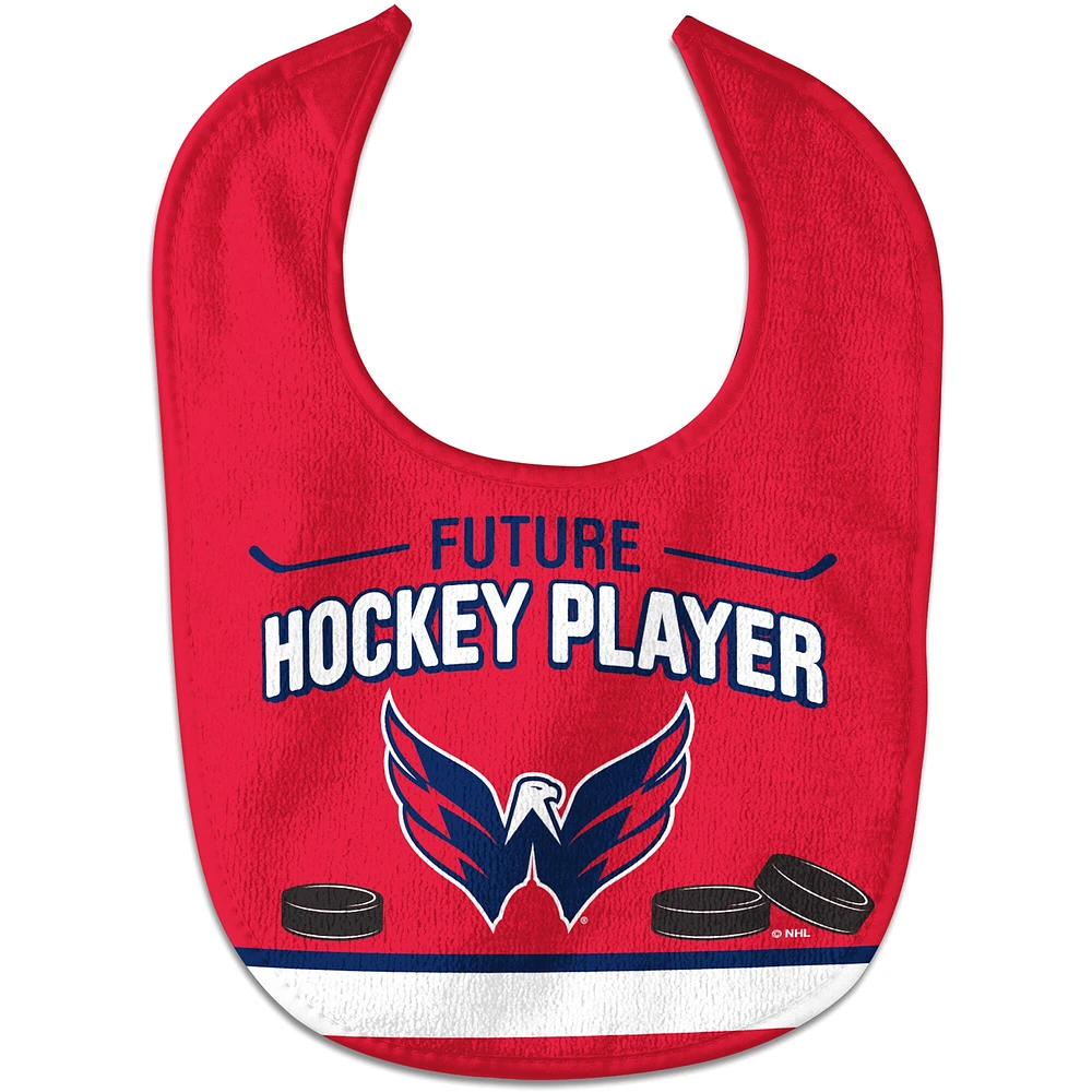 Nouveau-né et nourrisson WinCraft Washington Capitals Future Hockey Joueur All-Pro - Bavoir