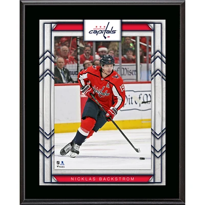 Nicklas Backstrom Washington Capitals 10.5" x 13" Sublimated Player Plaque