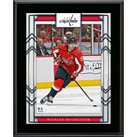 Nicklas Backstrom Washington Capitals 10.5" x 13" Sublimated Player Plaque