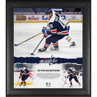 Lids Nicklas Backstrom Washington Capitals Fanatics Authentic Framed 15 x  17 1,000 Career Points Collage with a Piece of Game-Used Puck - Limited  Edition of 519