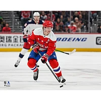 Nicklas Backstrom Washington Capitals Unsigned Alternate Jersey Skating Photograph