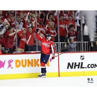Nicklas Backstrom Washington Capitals Unsigned Goal Celebration Photograph