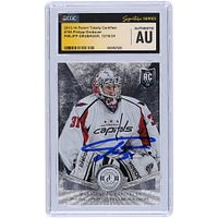 Philipp Grubauer Washington Capitals Autographed 2013-14 Panini Totally Certified #198 CGC Fanatics Witnessed Authenticated Rookie Card