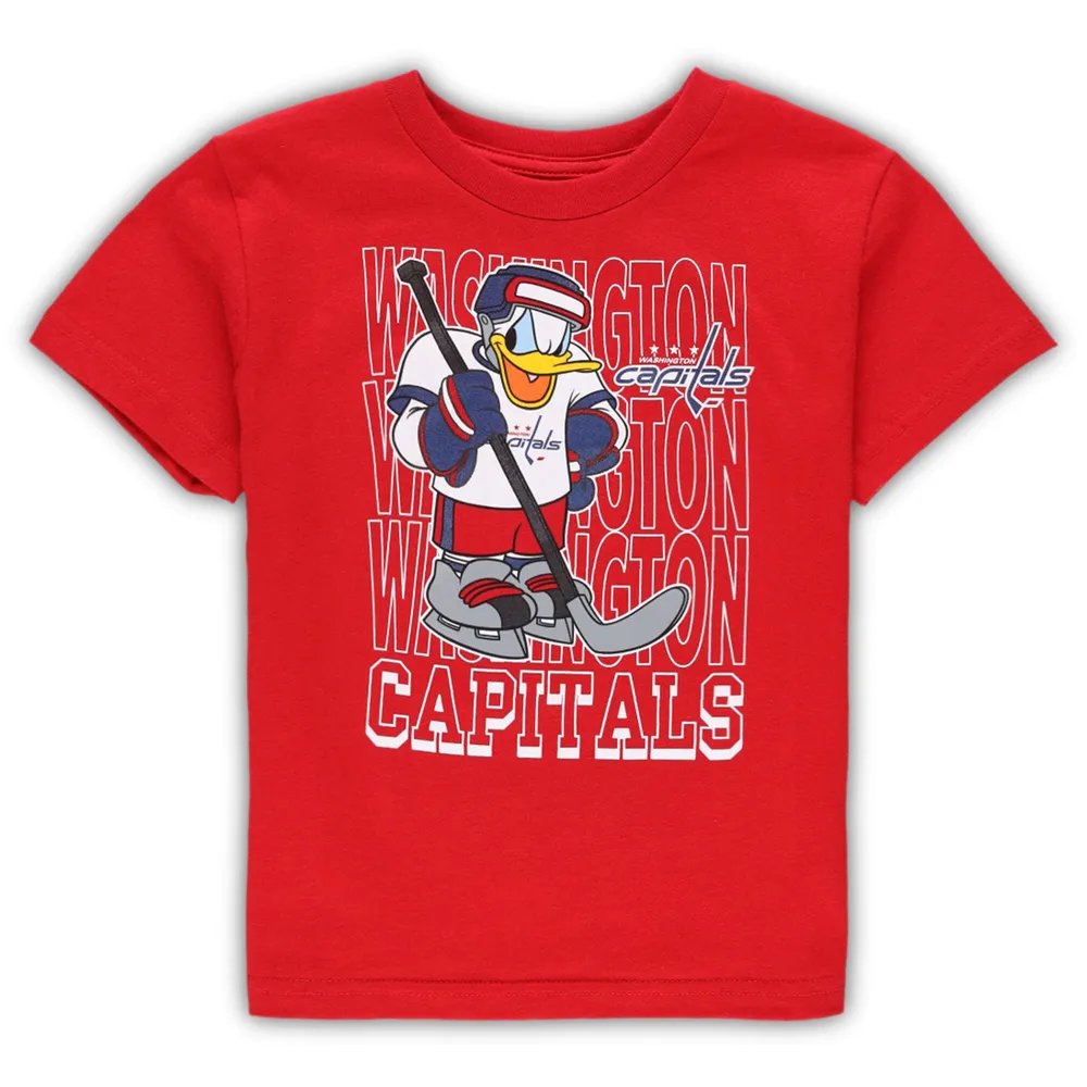 Outerstuff Big Boys Alexander Ovechkin Red Washington Capitals Player Name  and Number T-shirt