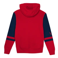 Preschool Red Washington Capitals Face Off Full-Zip Hoodie