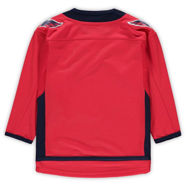 Maillot Premier de l'équipe à domicile des Capitals de Washington, rouge pour enfants d'âge préscolaire