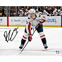 Ryan Leonard Washington Capitals Autographed 16" x 20" NHL Debut Photograph