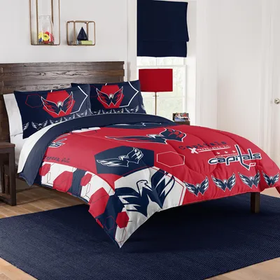 Washington Capitals The Northwest Group Hexagon Full/Queen Comforter & Shams Set