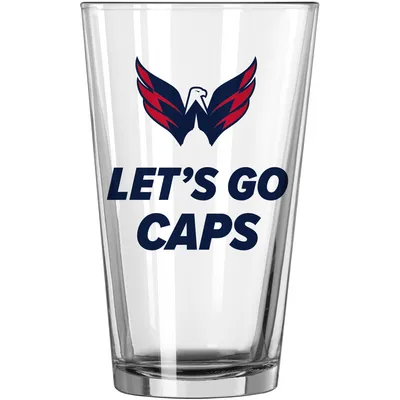 Washington Capitals 16oz. Team Slogan Pint Glass