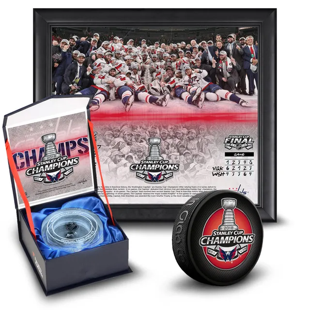 Fanatics Authentic T.j. Oshie Washington Capitals 2018 Stanley Cup Champions 12'' x 15'' Sublimated Plaque with Game-Used Ice from The Final 