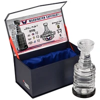 Washington Capitals 2018 Stanley Cup Champions Crystal Stanley Cup Trophy - Filled with Ice From the 2018 Stanley Cup Final