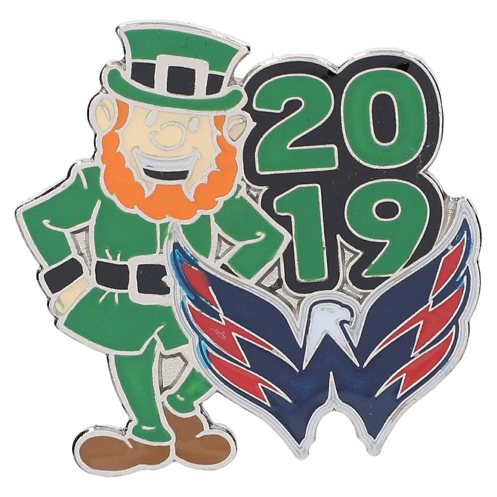 Pin à collectionner des Capitals de Washington pour la Saint-Patrick 2019