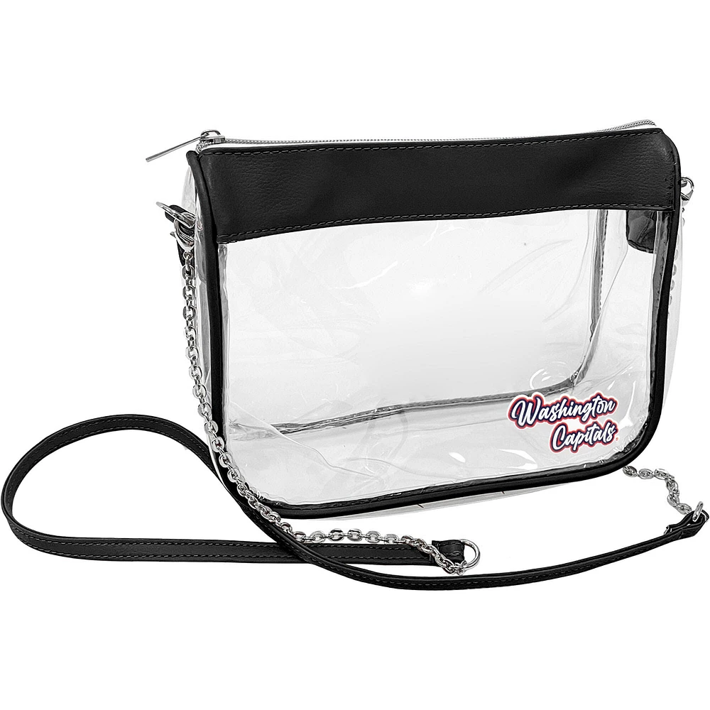 Washington Capitals Hype Stadium Crossbody Clear Bag