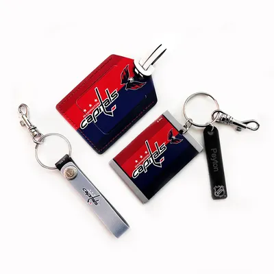 Washington Capitals - Leather Three-Piece Gift Pack with Personalized Tag