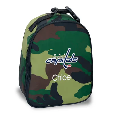 Washington Capitals Personalized Camouflage Insulated Bag