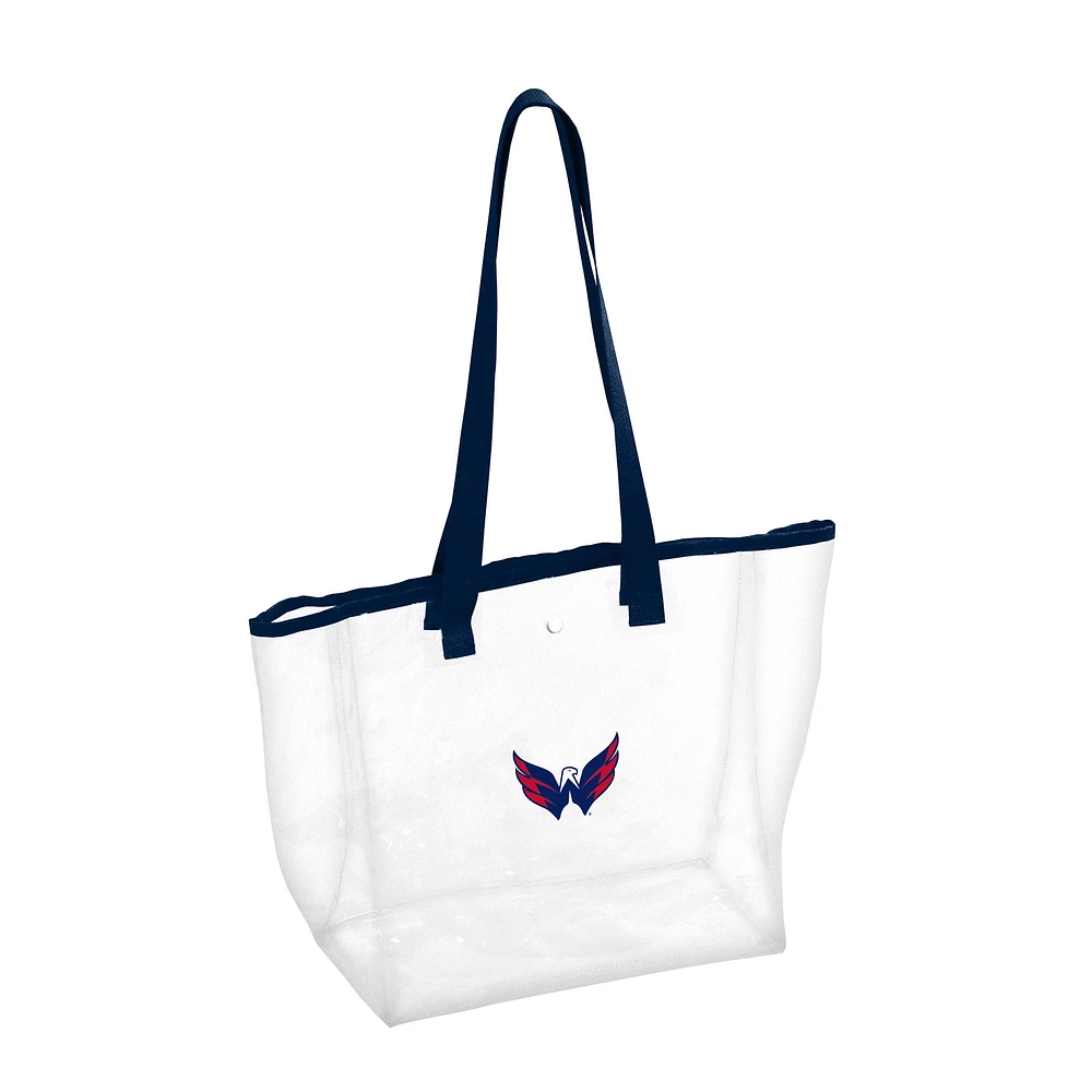 Washington Capitals Stadium Clear Tote Bag