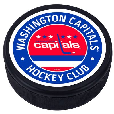 Washington Capitals - Vintage Classic Textured Hockey Puck